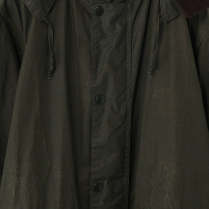 WAXED COTTON COAT