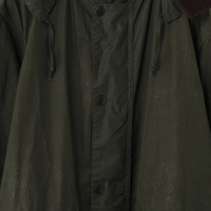 WAXED COTTON COAT