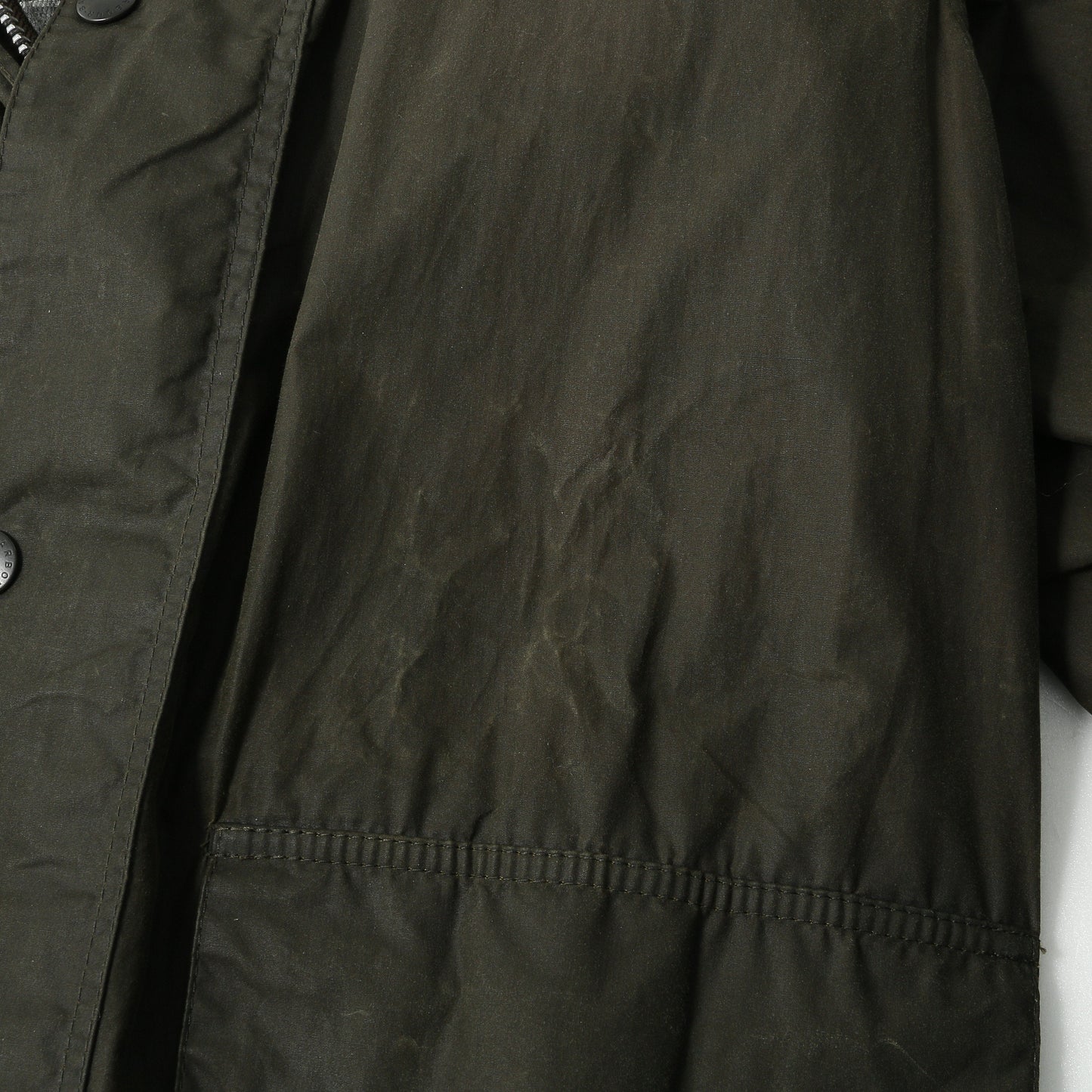 WAXED COTTON COAT