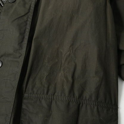 WAXED COTTON COAT