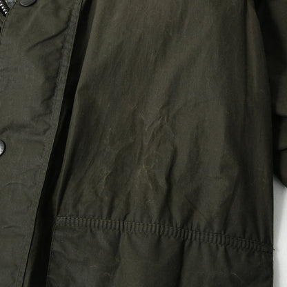 WAXED COTTON COAT