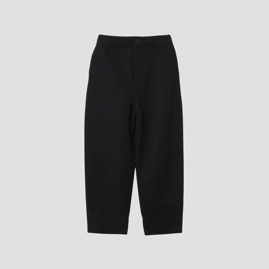 COTTON LINEN TWILL TROUSERS