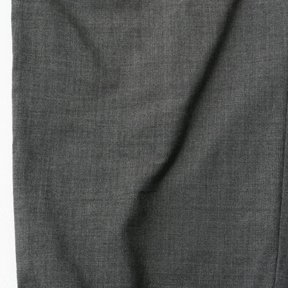 FINE WOOL POPLIN TROUSERS