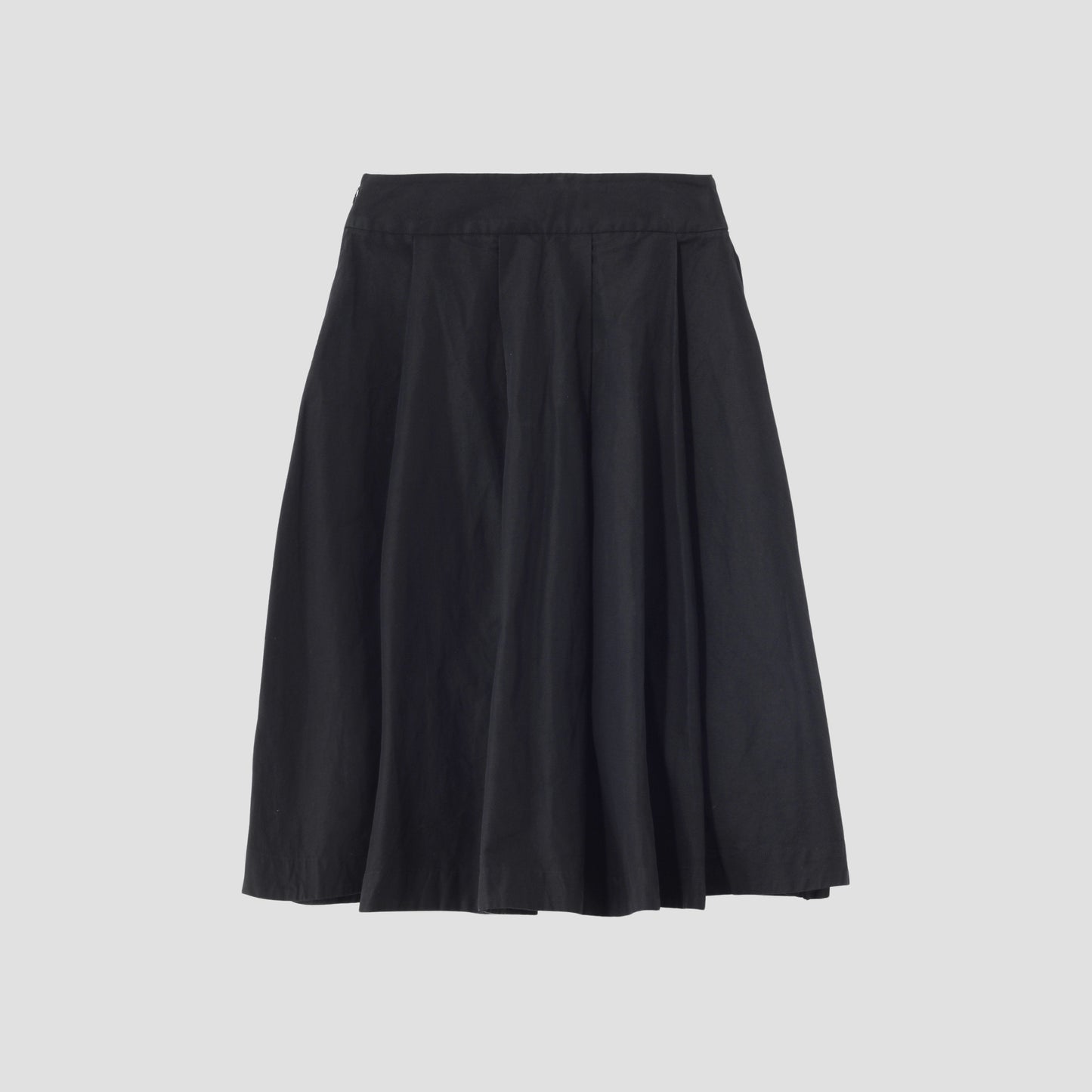 COTTON LINEN DRILL SKIRT