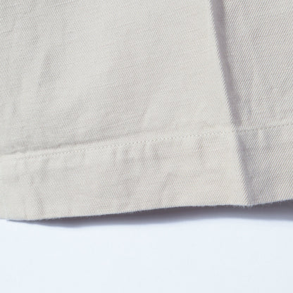 COTTON LINEN TWILL TROUSERS