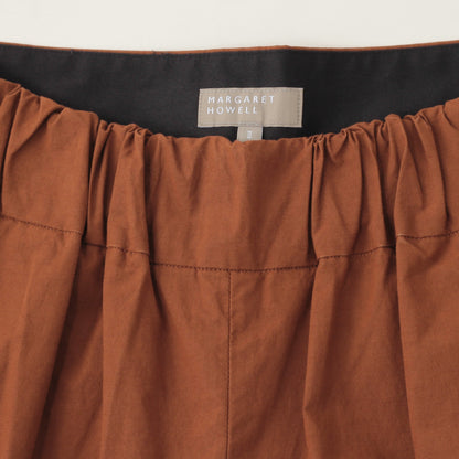 PLAIN COTTON SILK TROUSERS