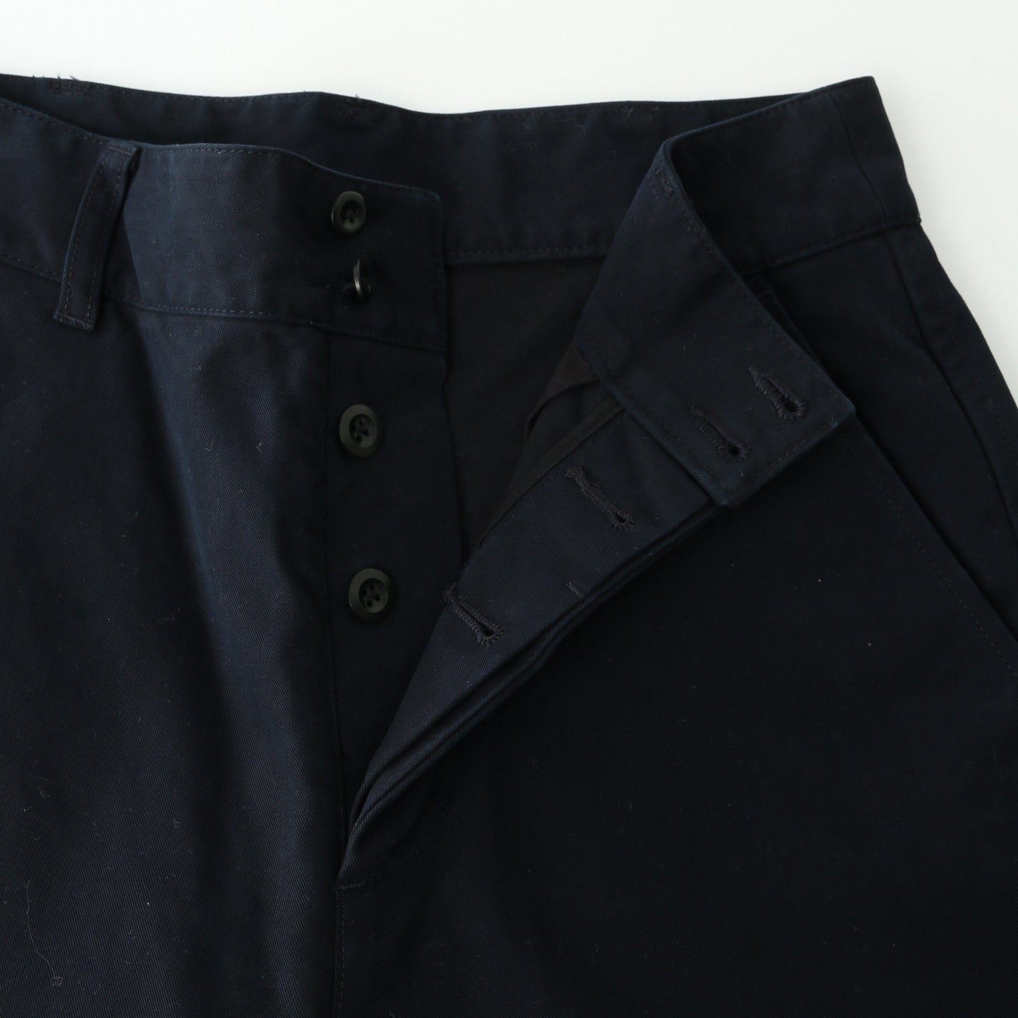 WASHED DENSE COTTON(MHL SHOP限定) TROUSERS
