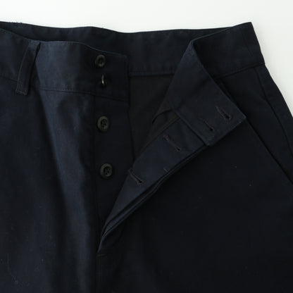 WASHED DENSE COTTON(MHL SHOP限定) TROUSERS