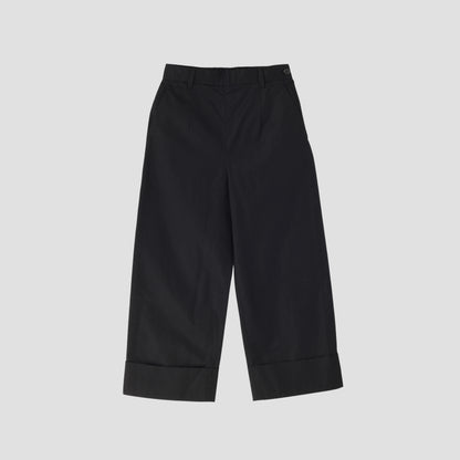 LIGHT COTTON LINEN TWILL TROUSERS