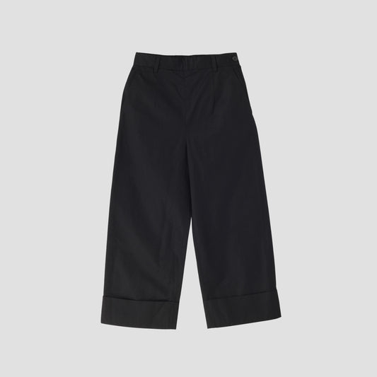 LIGHT COTTON LINEN TWILL TROUSERS