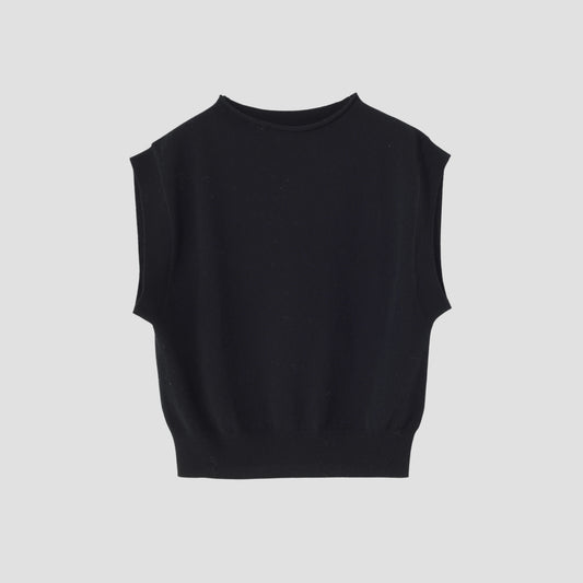 WOOL CASHMERE SLIPOVER KNIT