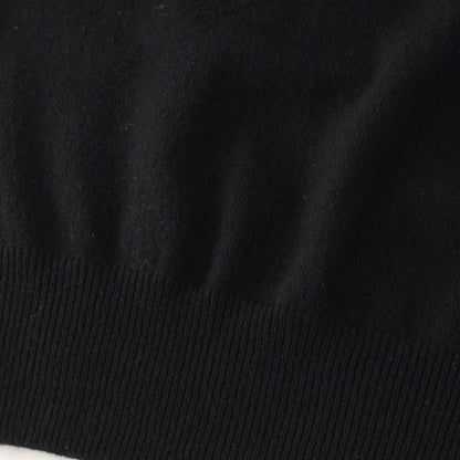 WOOL CASHMERE SLIPOVER KNIT