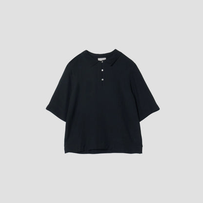 SILK WOOL CREPE SHIRT