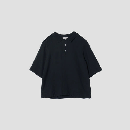 SILK WOOL CREPE SHIRT