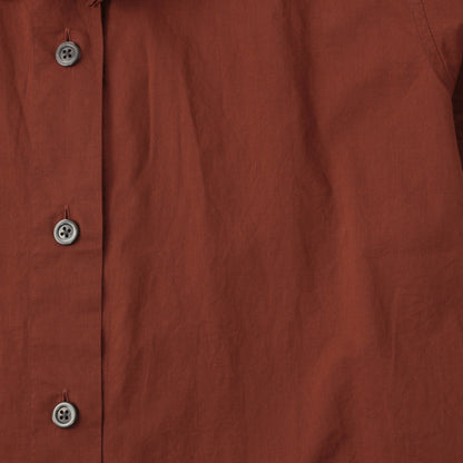 WASHED COTTON POPLIN SHIRT
