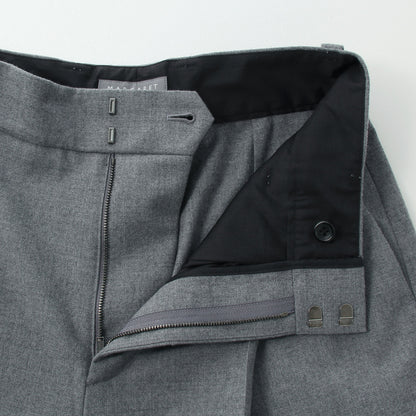 FLANNEL WOOL TROUSERS