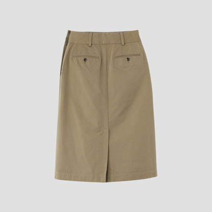 LIGHT COTTON TWILL SKIRT
