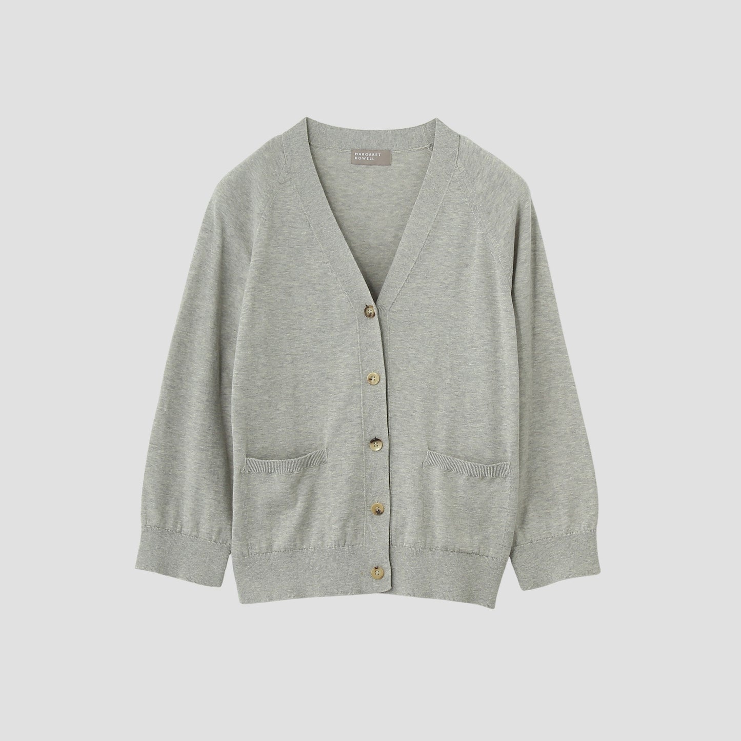 SUPERFINE COTTON CARDIGAN KNIT
