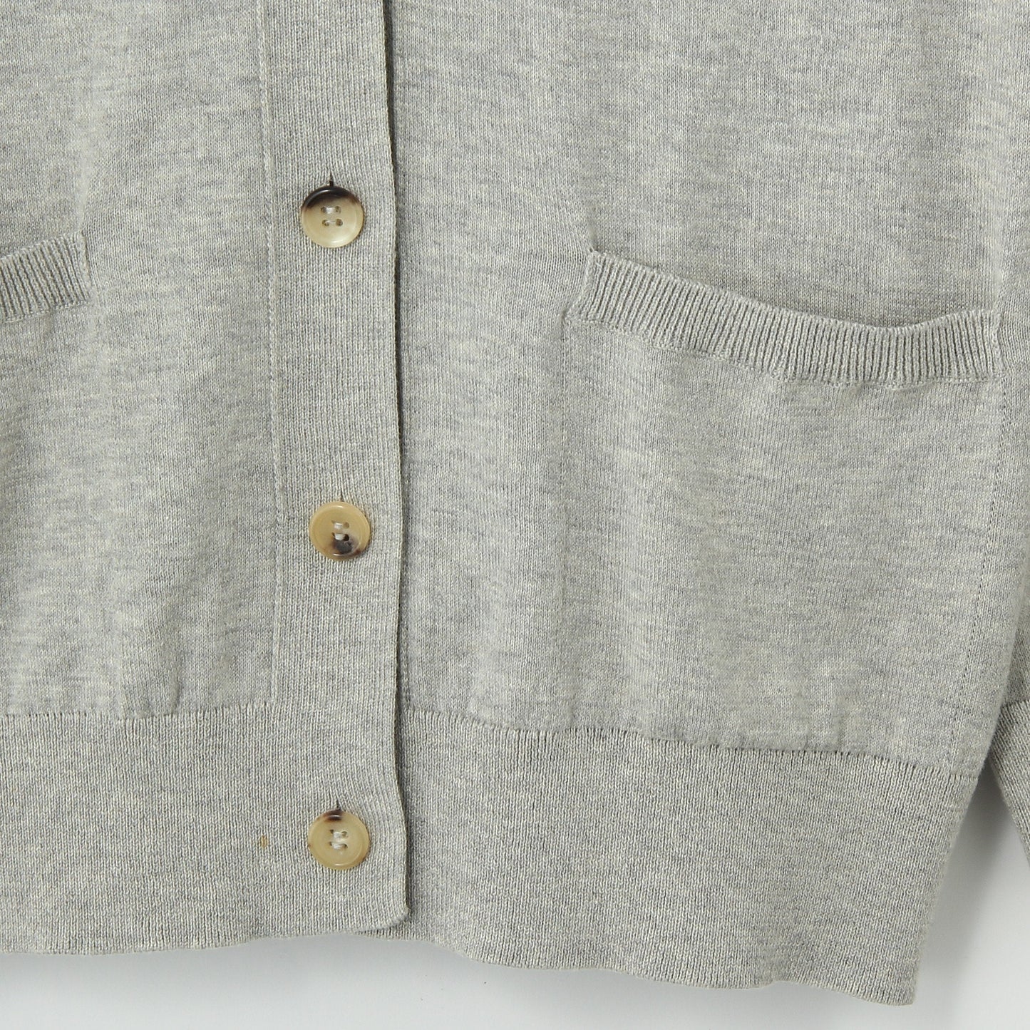 SUPERFINE COTTON CARDIGAN KNIT