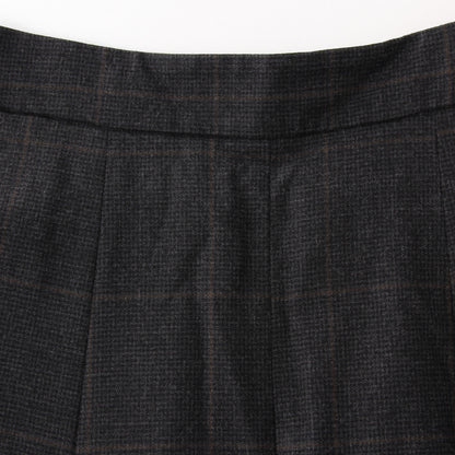 FINE WOOL FLANNEL SKIRT