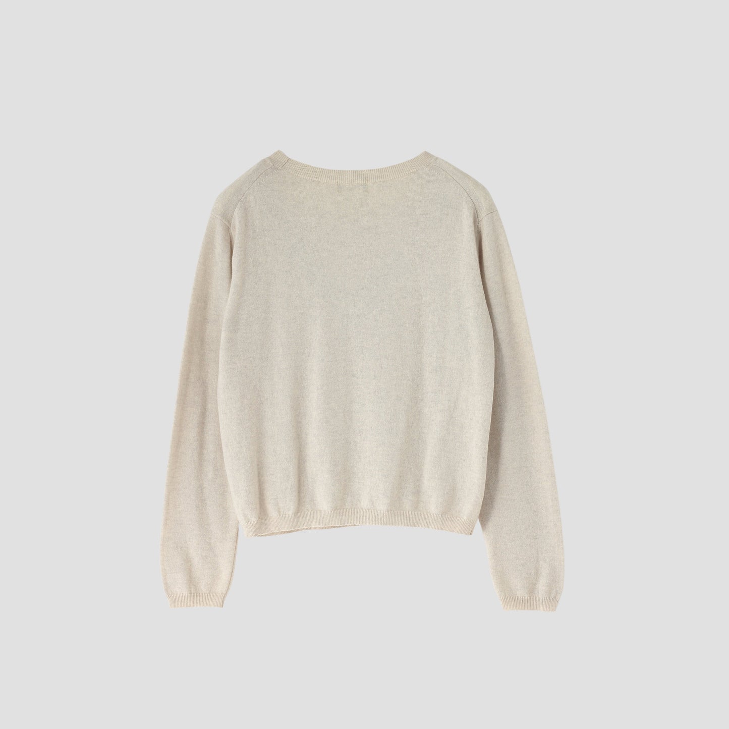 TWISTED CASHMERE COTTON KNIT