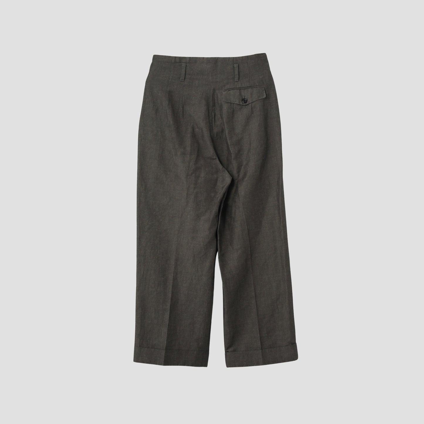 LINEN COTTON TROUSERS