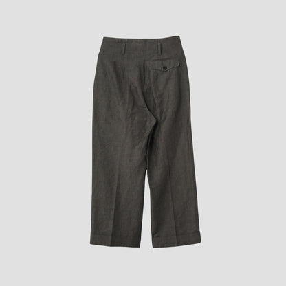 LINEN COTTON TROUSERS