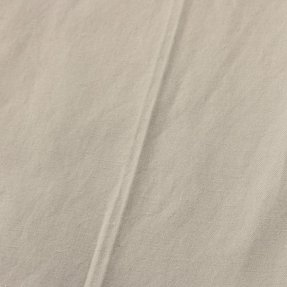 COTTON LINEN OXFORD TROUSERS