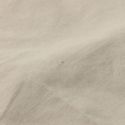 COTTON LINEN OXFORD TROUSERS