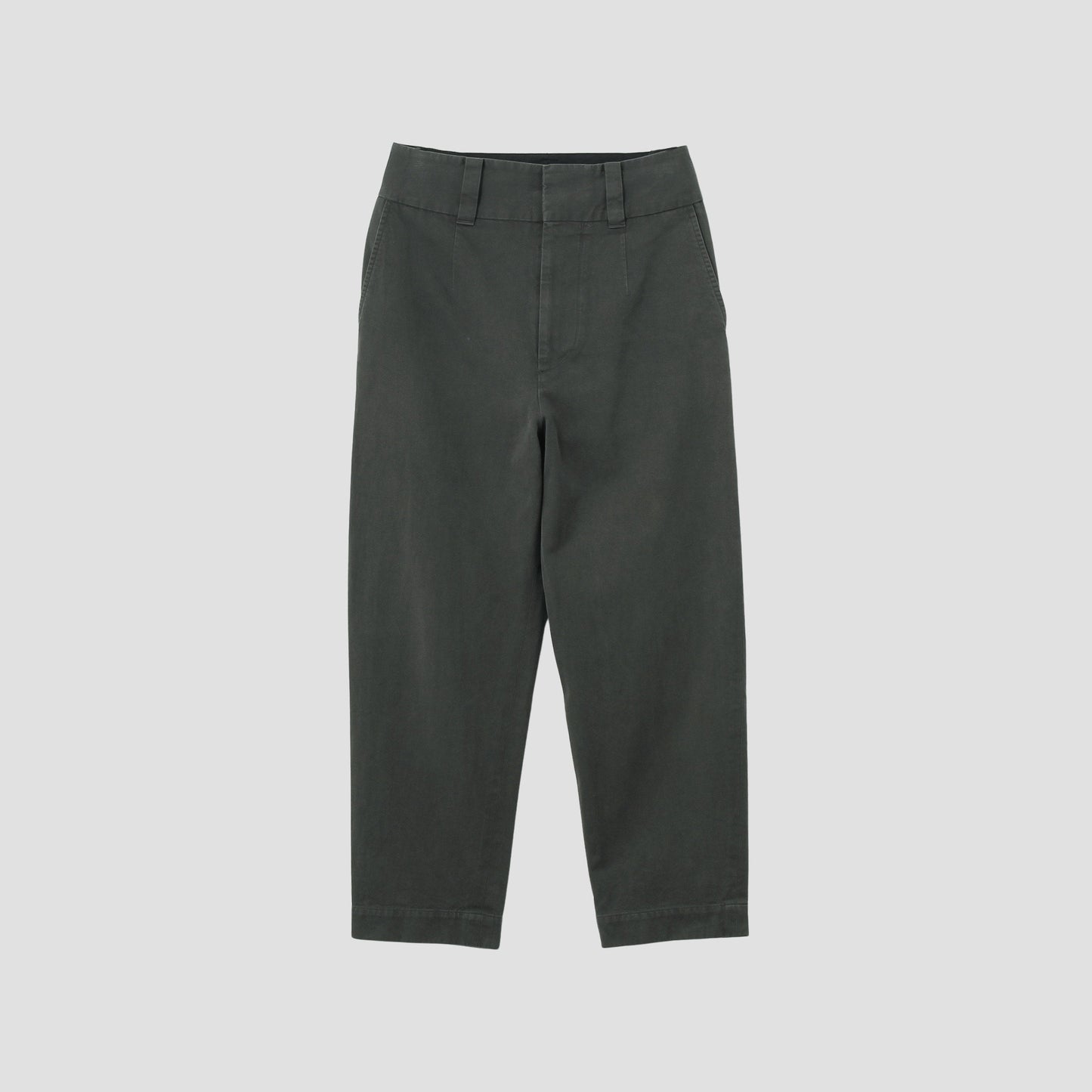 COTTON TWILL TROUSERS