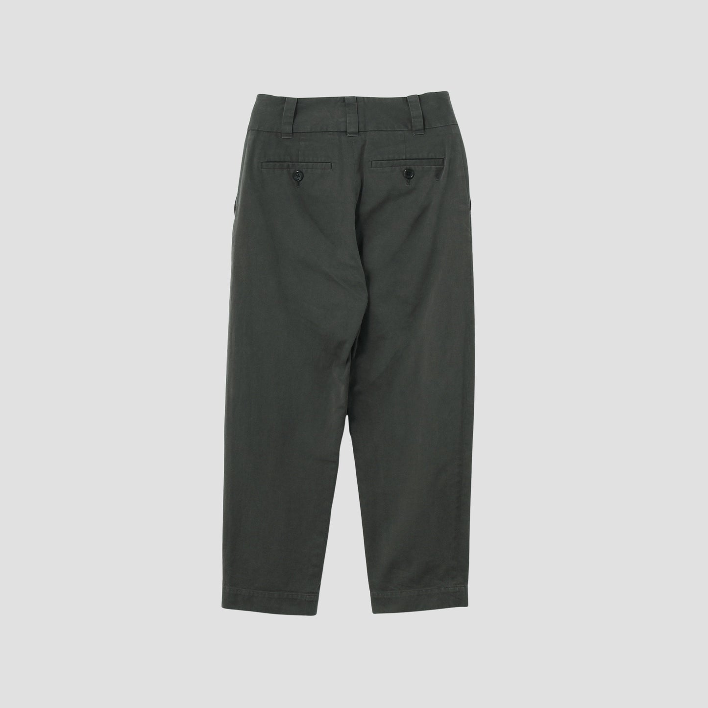 COTTON TWILL TROUSERS