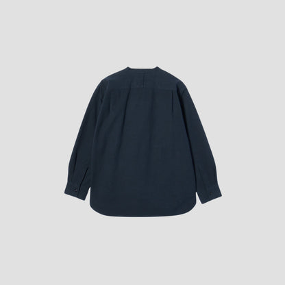 COTTON LINEN PLAIN WEAVE SHIRT