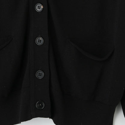 MERINO V NECK CARDIGAN KNIT
