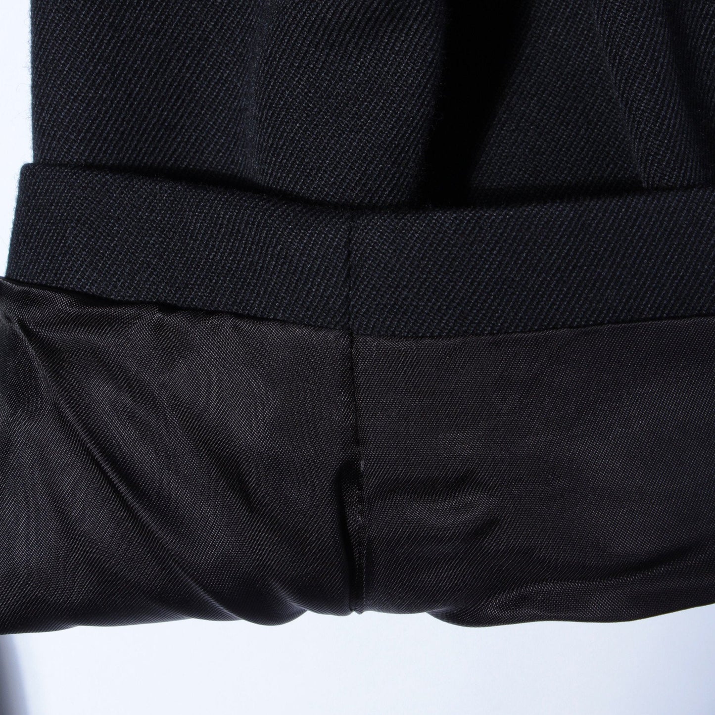 WOOL COTTON GABARDINE COAT