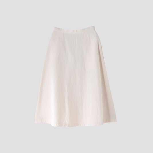 HIGH TWIST COTTON LINEN SKIRT