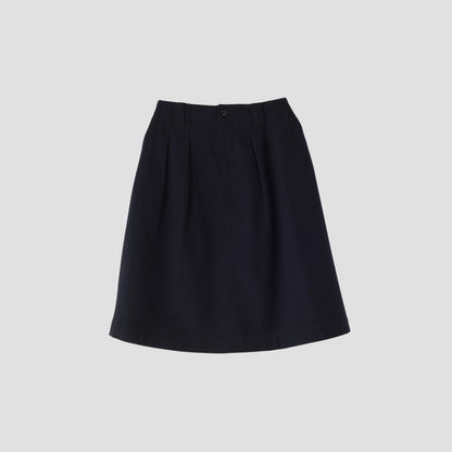 WOOL SERGE SKIRT