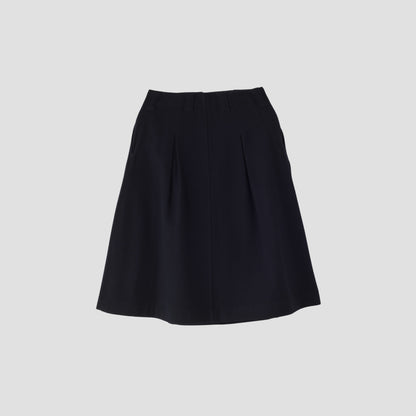 WOOL SERGE SKIRT