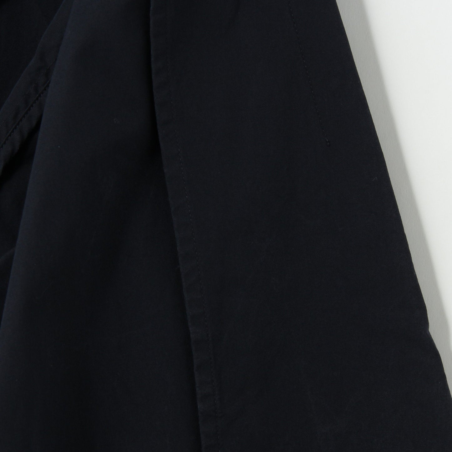 WASHED YARN DYE COTTON POPLIN JACKET