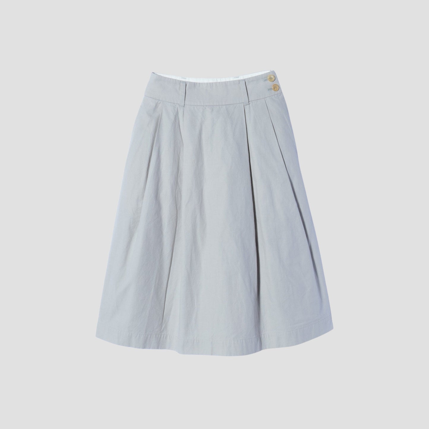 COTTON OXFORD SKIRT