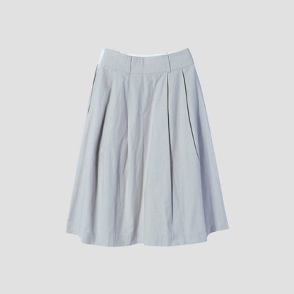 COTTON OXFORD SKIRT