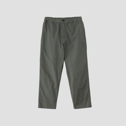 SUPERFINE COTTON TWILL TROUSERS
