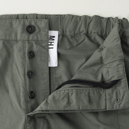 SUPERFINE COTTON TWILL TROUSERS