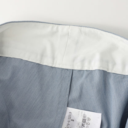HAIRLINE STRIPE COTTON SKIRT