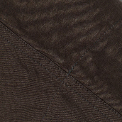 COTTON LINEN TWILL DRESS