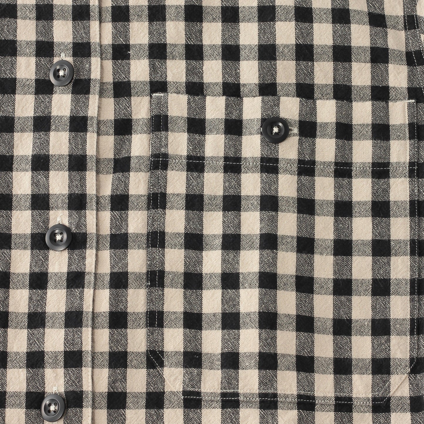 NATURAL COTTON GINGHAM SHIRT