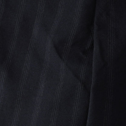WIDE STRIPE WOOL TROUSERS