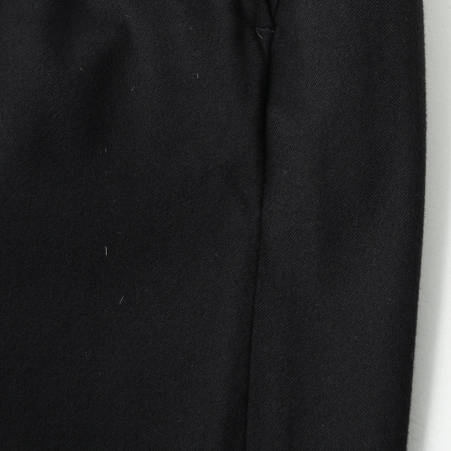 BRUSHED COTTON WOOL TROUSERS