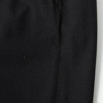 BRUSHED COTTON WOOL TROUSERS