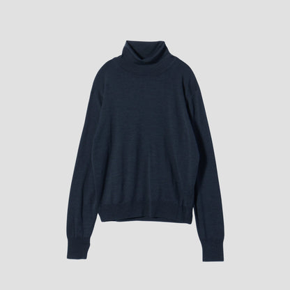 WOOL TURTLE NECK KNIT