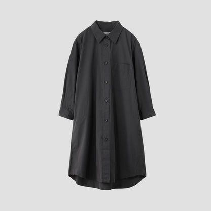 COTTON TWILL DRESS